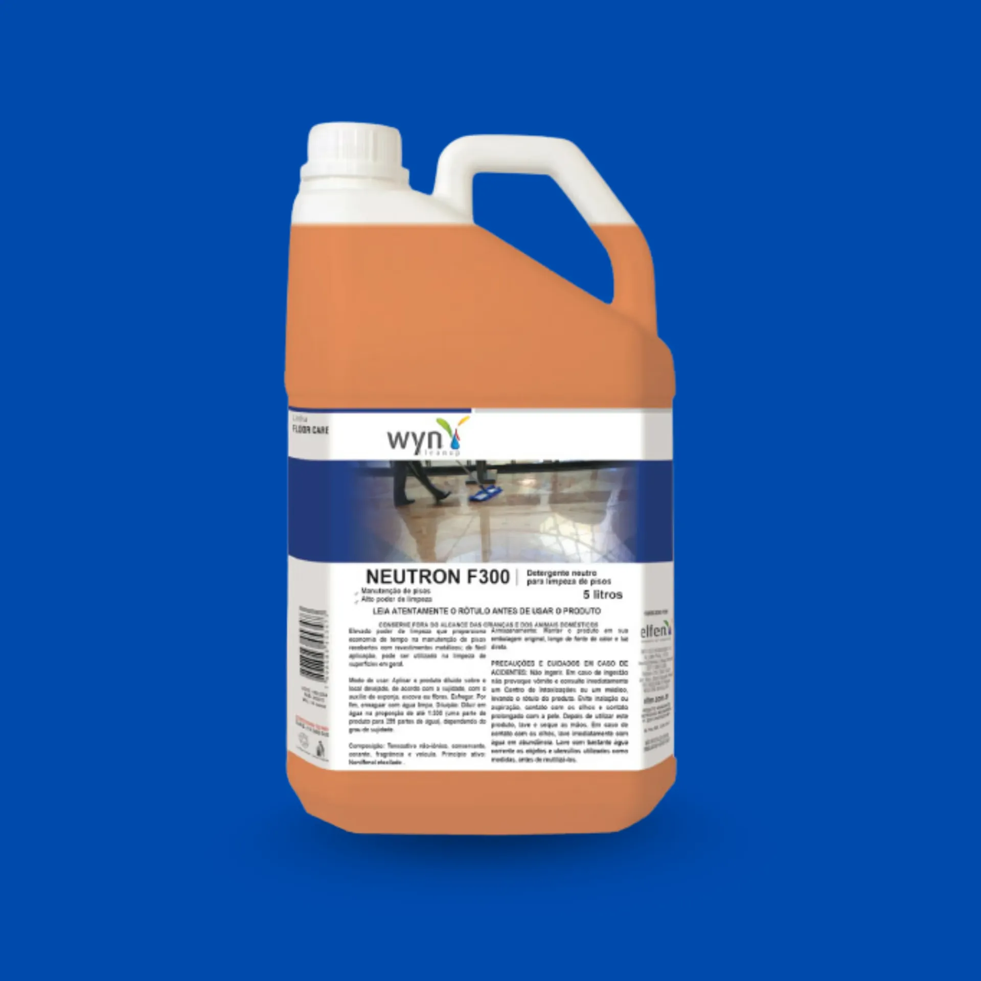 NEUTRON F300 - DETERGENTE PARA MANUTENÇÃO DE PISOs