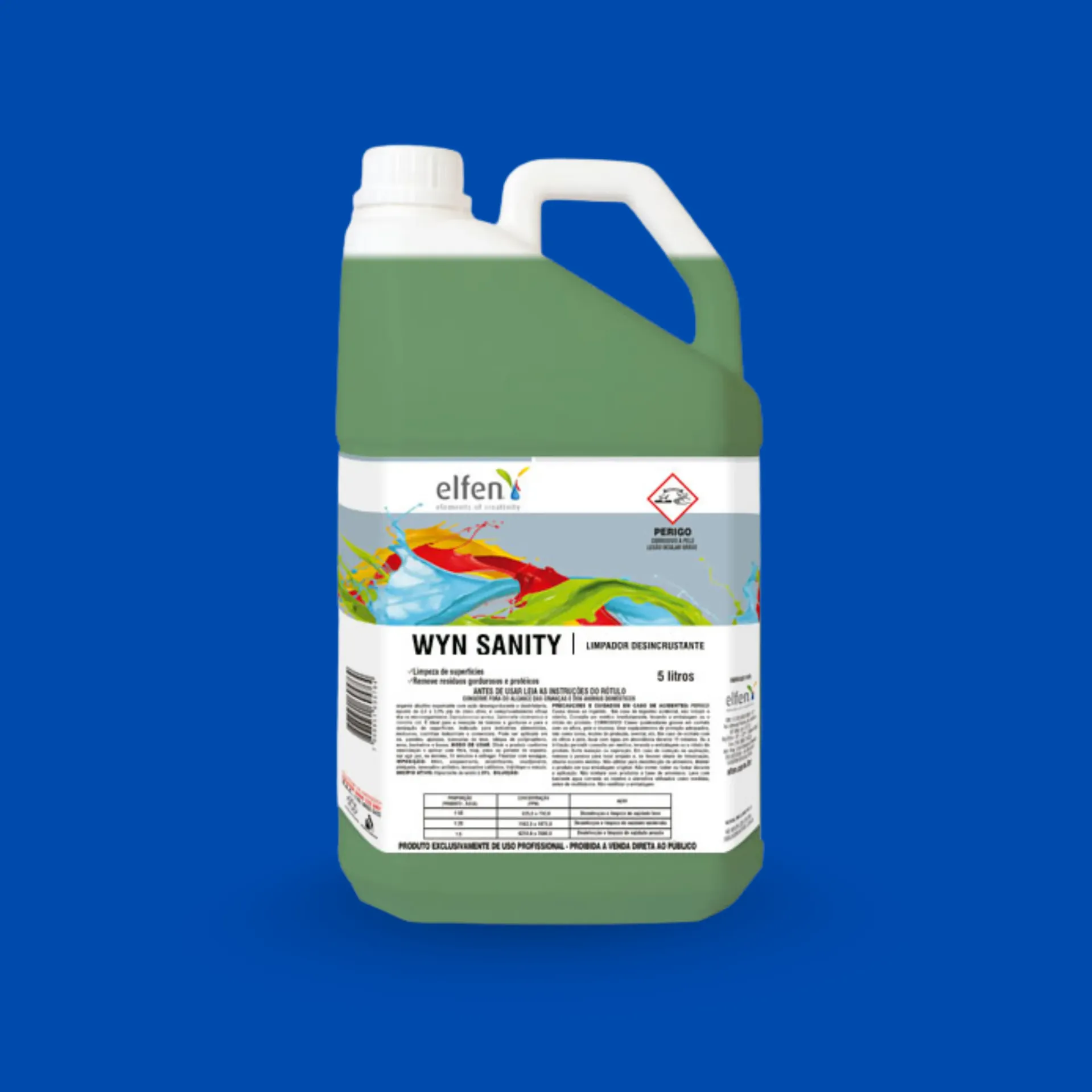 WYN SANITY - LIMPA VASOS