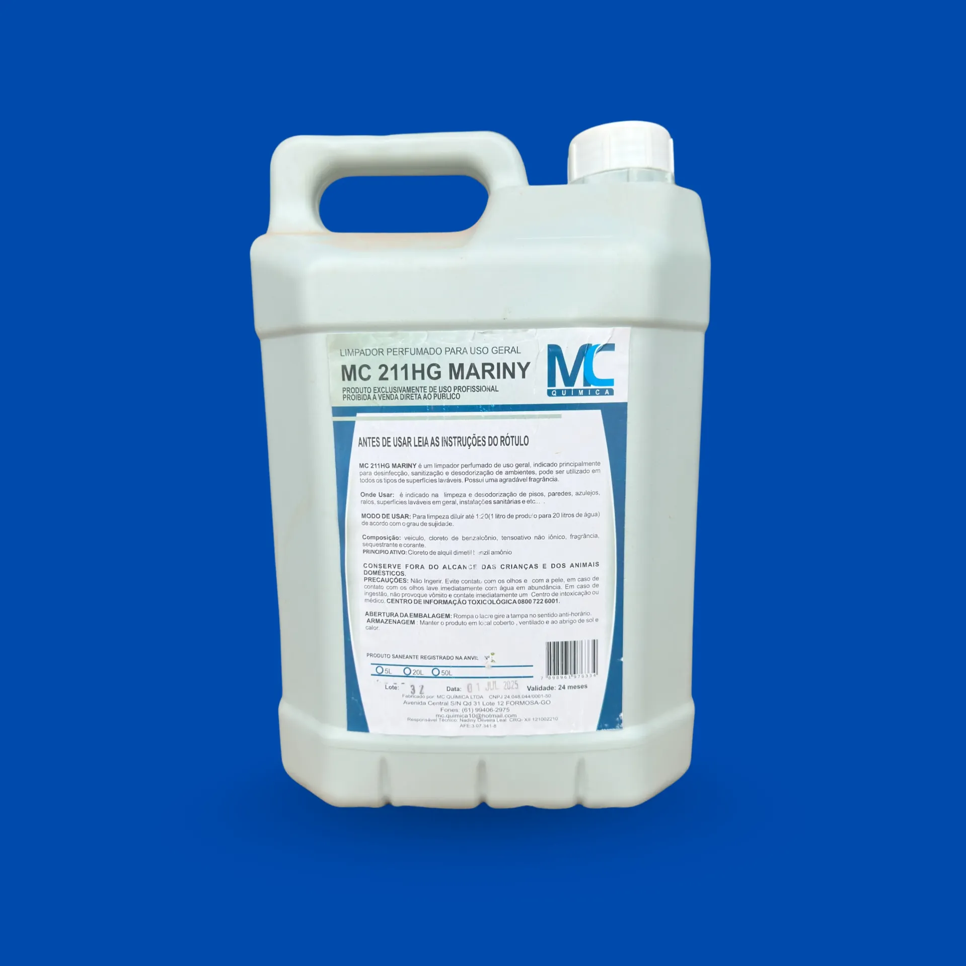 MC 211HG - DESINFETANTE MARINY