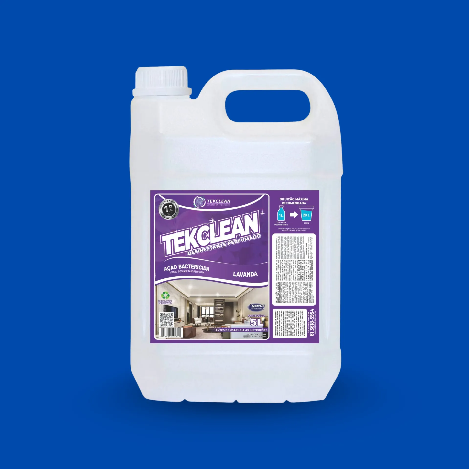 TEK - DESINFETANTE LAVANDA